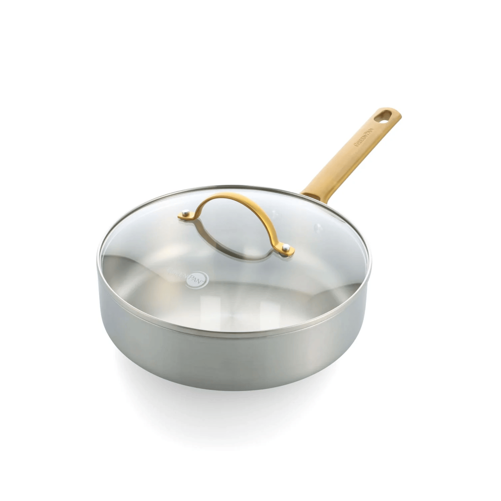 GreenPan Padova Stainless Steel Saute Pan 24cm