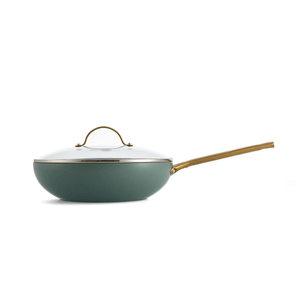 GreenPan Padova Wok 28cm Smokey Sky Blue