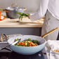 GreenPan Padova Wok 28cm Smokey Sky Blue
