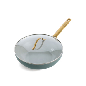 GreenPan Padova Wok 28cm Smokey Sky Blue