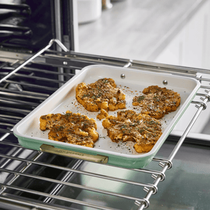 GreenPan Reserve Non-Stick Cookie Sheet 30cm x 25cm Sage Green