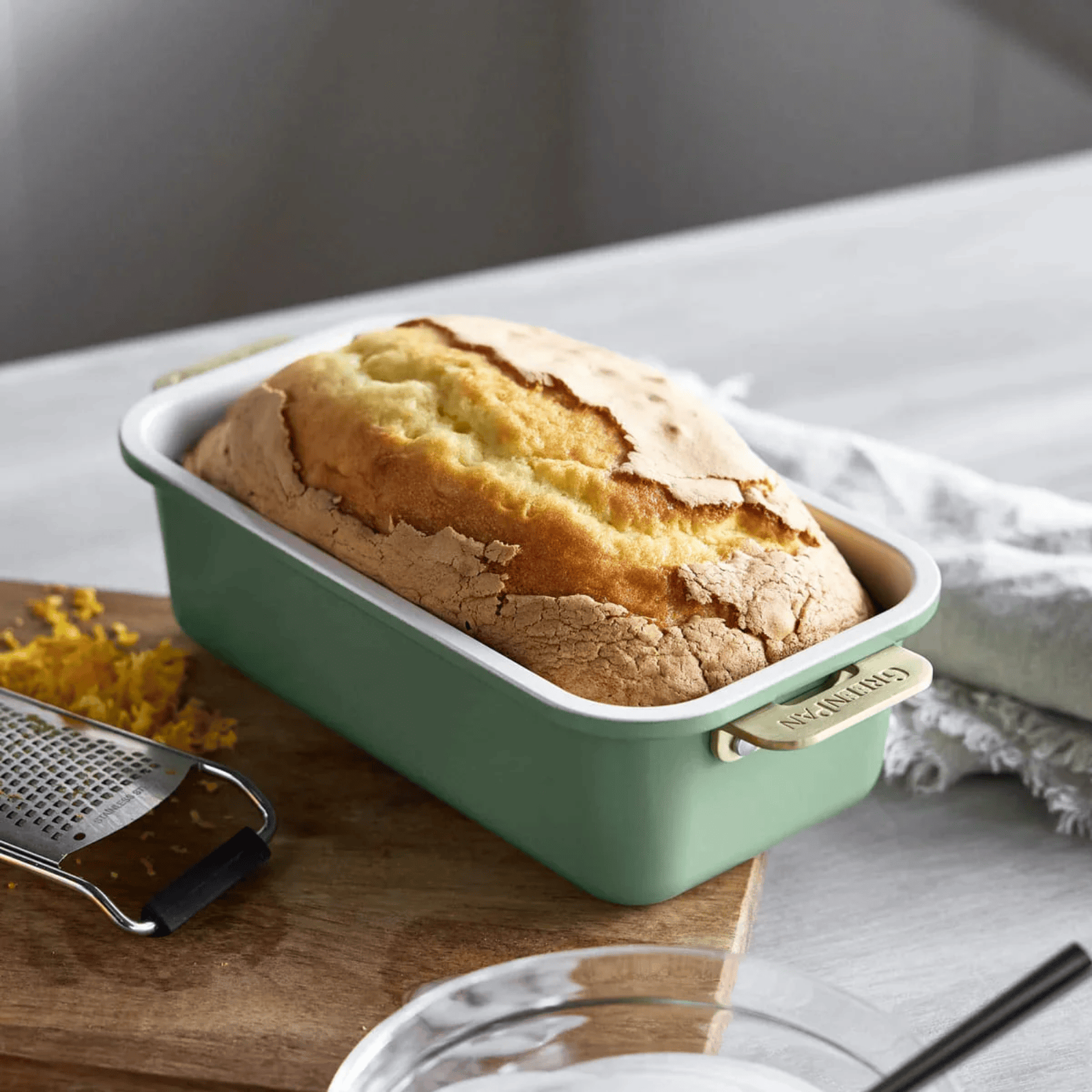GreenPan Reserve Non-Stick Loaf Pan 23cm x 12.5cm Sage Green