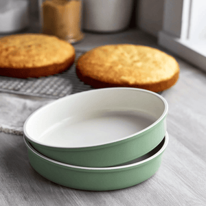 GreenPan Reserve Non-Stick Round Cake Pan 23cm Sage Green