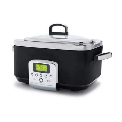 GreenPan Slow Cooker 6L Black