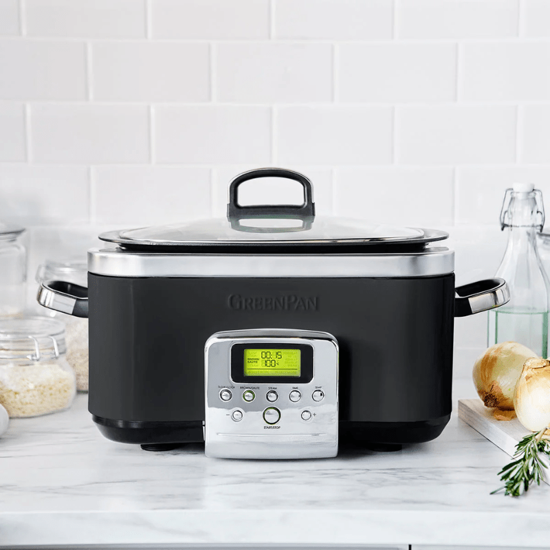 GreenPan Slow Cooker 6L Black