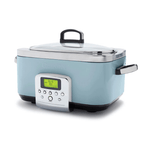 GreenPan Slow Cooker 6L Blue Haze