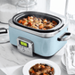 GreenPan Slow Cooker 6L Blue Haze