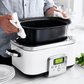 GreenPan Slow Cooker 6L Cloud Cream