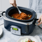 GreenPan Slow Cooker 6L Oxford Blue