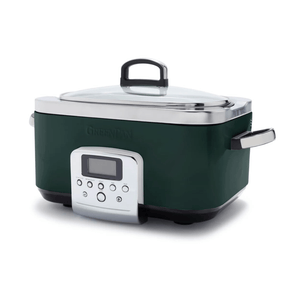 GreenPan Slow Cooker 6L Pine Green
