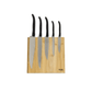 Icon Chef Bamboo Angled Magnetic Knife Block