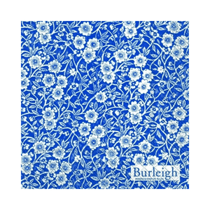 IHR Cocktail Burleigh Calico Blue Napkins Pack of 20