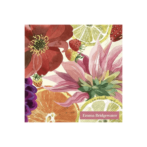 IHR Cocktail Emma Bridgewater Fruits and Flowers Napkins Pack of 20