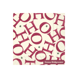 IHR Cocktail Emma Bridgewater Hohoho Allover Napkins Pack of 20