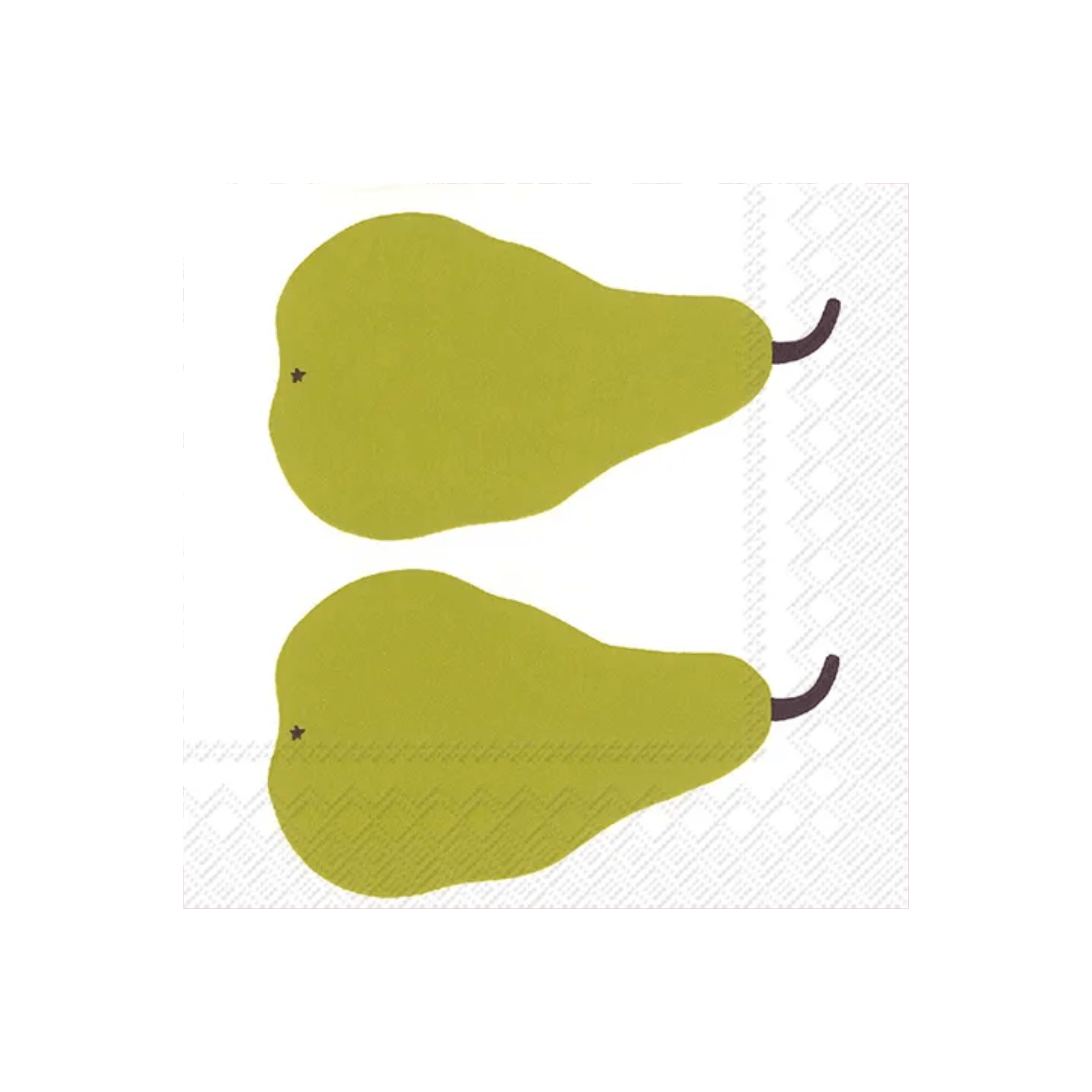 IHR Cocktail Marimekko Paaryna Green Napkins Pack of 20