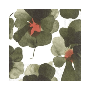 IHR Cocktail Marimekko Valssi Olive Napkins Pack of 20