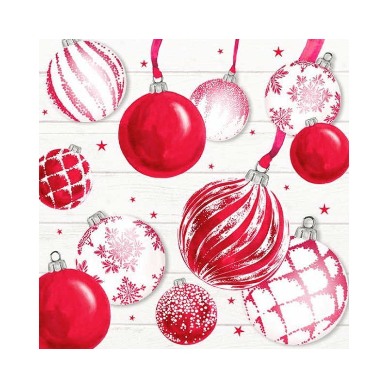 IHR Luncheon Christmas Cheer Napkins Pack of 20