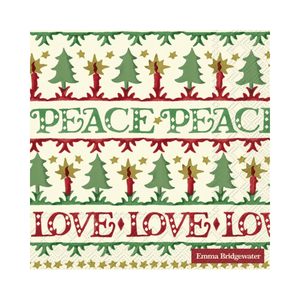 IHR Luncheon Emma Bridgewater Christmas Joy Napkins Pack of 20
