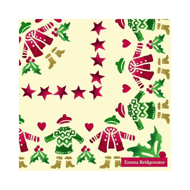 IHR Luncheon Emma Bridgewater Winter Walks Napkins Pack of 20