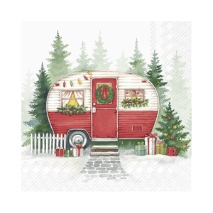 IHR Luncheon Festive Camper Napkins Pack of 20