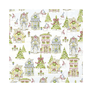 IHR Luncheon Gingerbread House Napkins Pack of 20