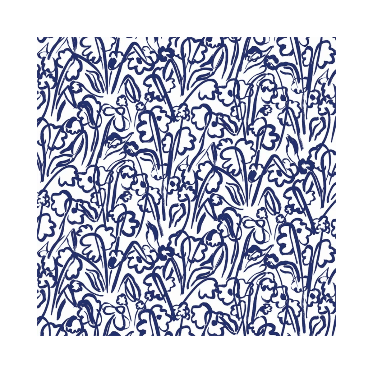 IHR Luncheon Marimekko Ensikukat Blue Napkins Pack of 20