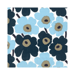 IHR Luncheon Marimekko Mini Unikko Blue Napkins Pack of 20