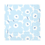 IHR Luncheon Marimekko Mini Unikko Light Blue Napkins Pack of 20