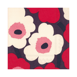 IHR Luncheon Marimekko Unikko Red Cream Napkins Pack of 20