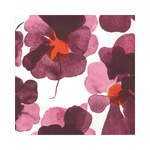 IHR Luncheon Marimekko Valssi Bordeaux Napkins Pack of 20