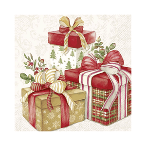 IHR Luncheon Presents From Santa Napkins Pack of 20