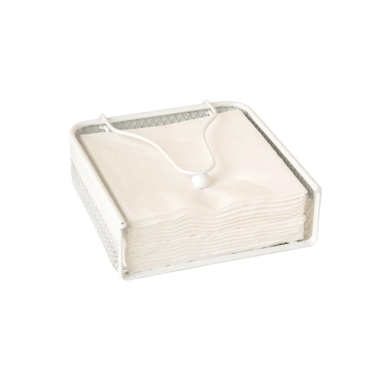 IHR Wire Napkin Holder White