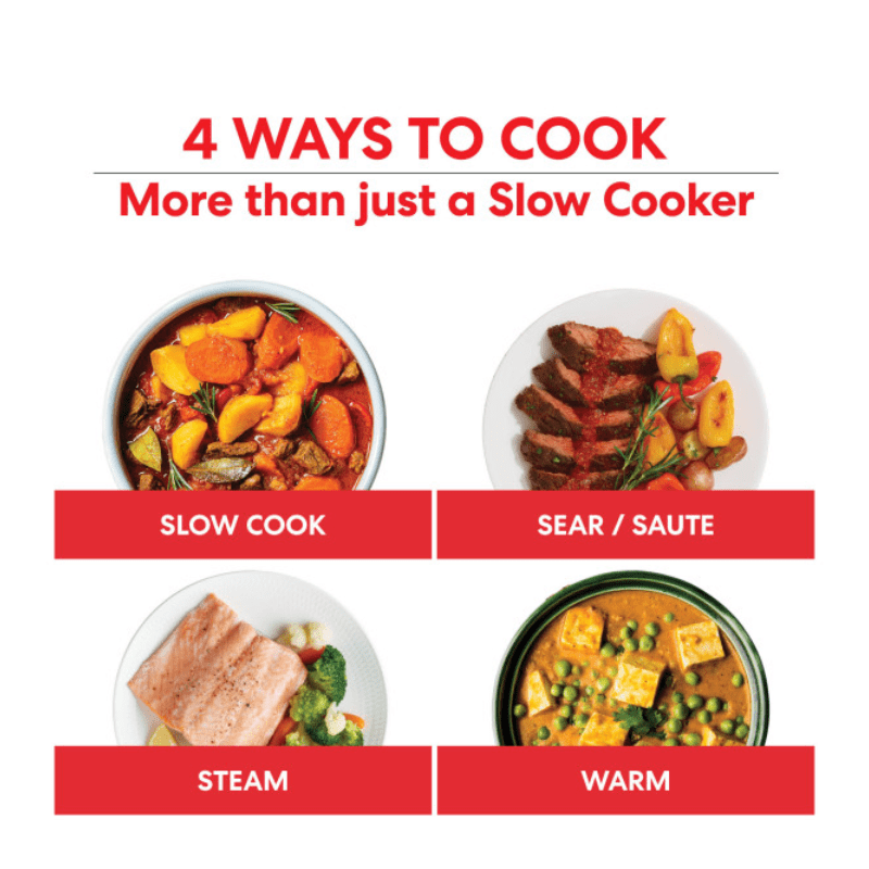 Instant Pot 4-in-1 Superior Slow Cooker 7.1L The Homestore Auckland