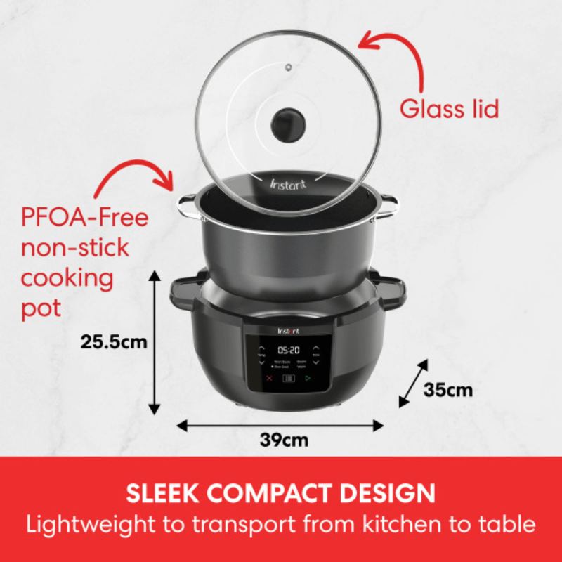 Instant Pot 4-in-1 Superior Slow Cooker 7.1L The Homestore Auckland