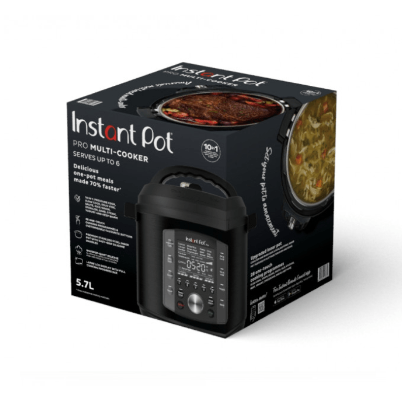 Instant Pot Pro 10-in-1 Multi-Cooker 5.7L