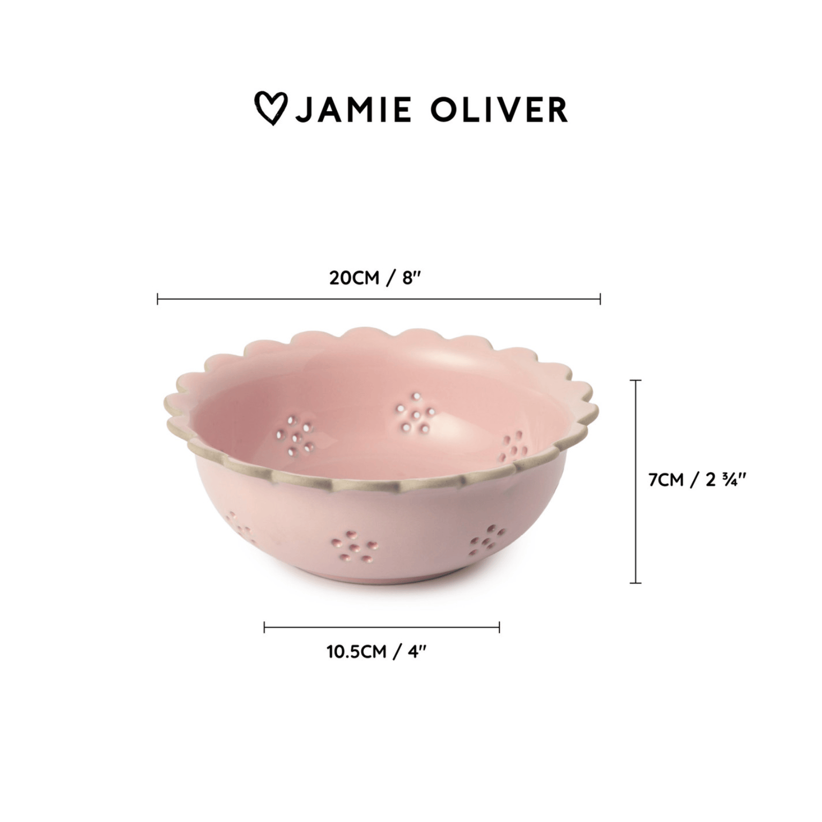Jamie Oliver Big Love Beautiful Berry Bowl 20cm
