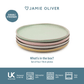 Jamie Oliver Big Love Little Plates 19cm Set of 4