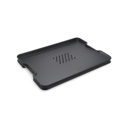 Joseph Joseph Cut&Carve Plus Chopping Board Large Black