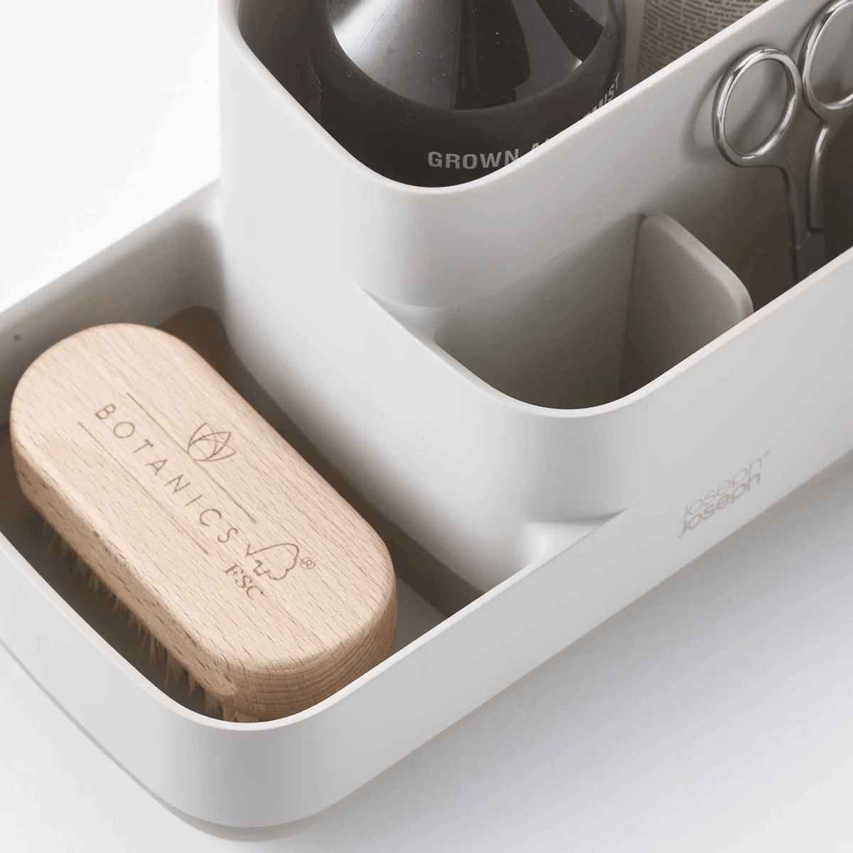 Joseph Joseph EasyStore Bathroom Caddy Ecru