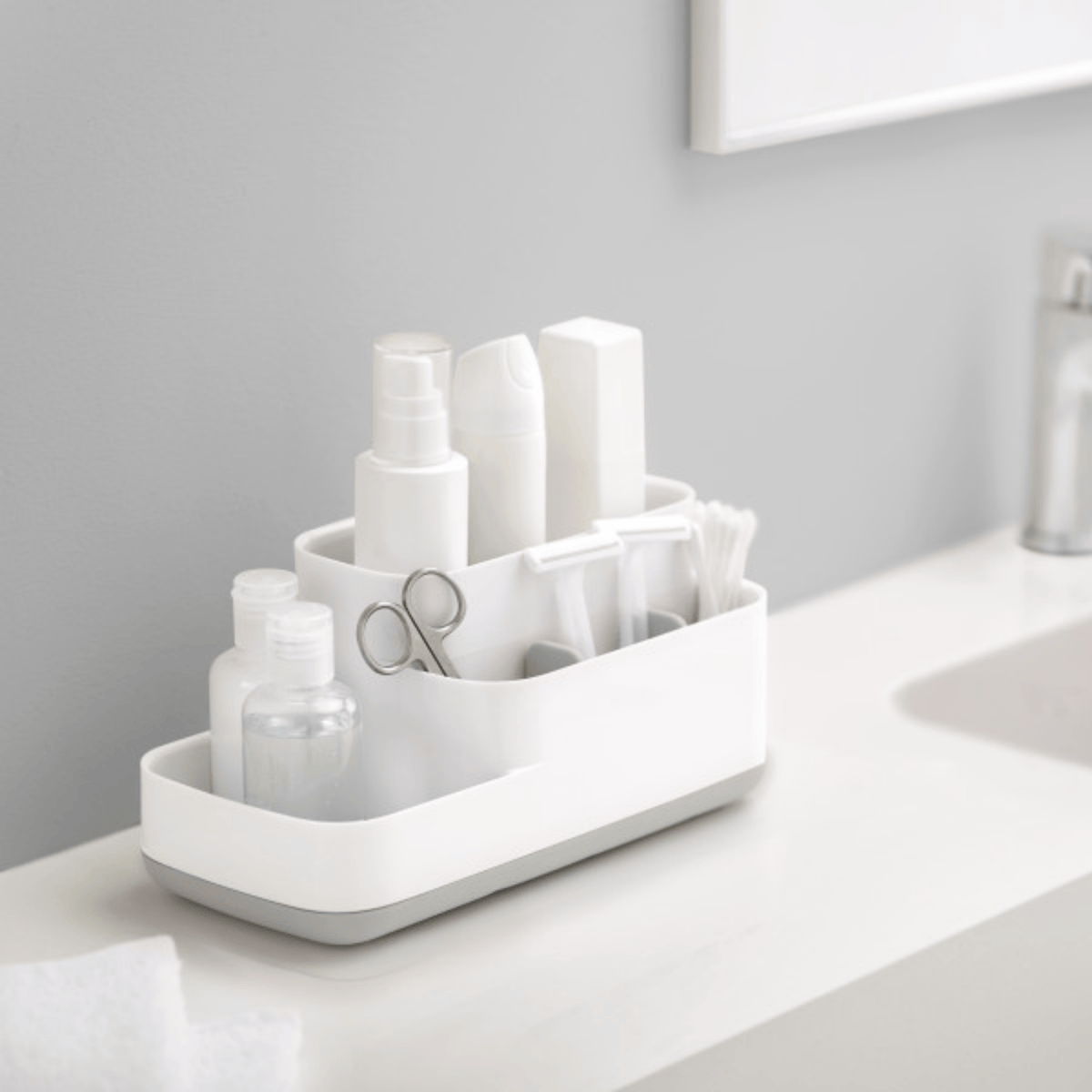 Joseph Joseph EasyStore Bathroom Caddy Grey