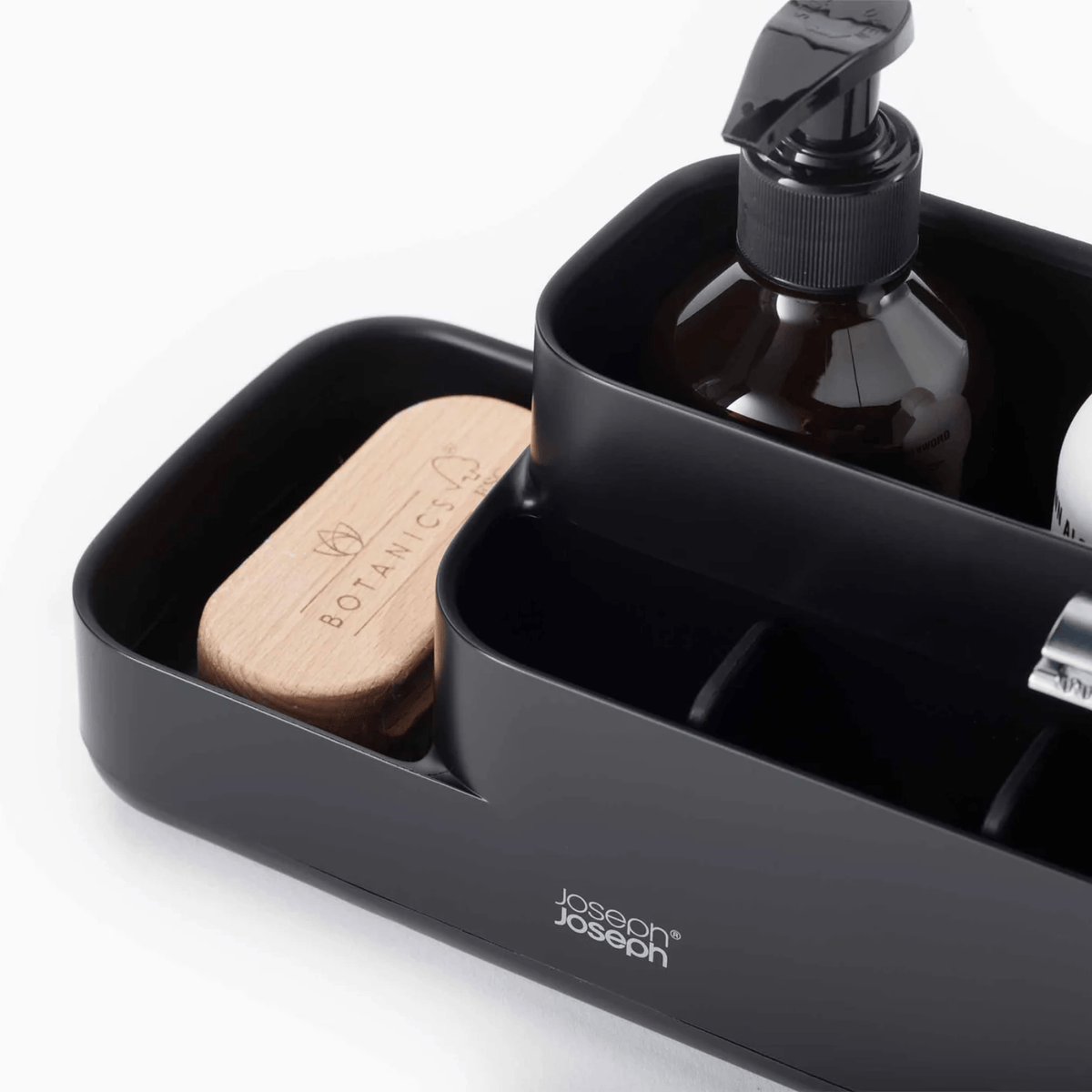 Joseph Joseph EasyStore Bathroom Caddy Matt Black