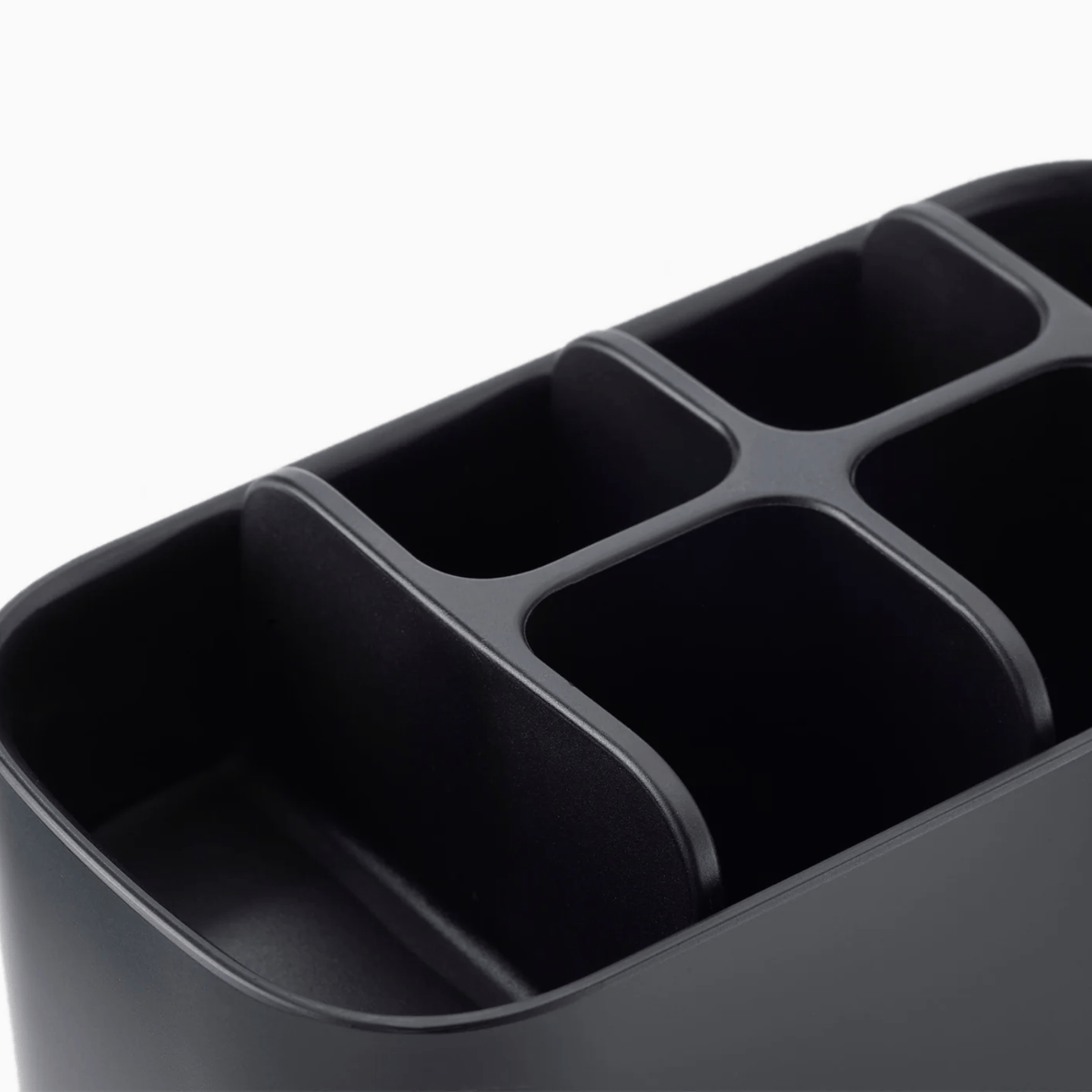 Joseph Joseph EasyStore Large Toothbrush Caddy Matt Black