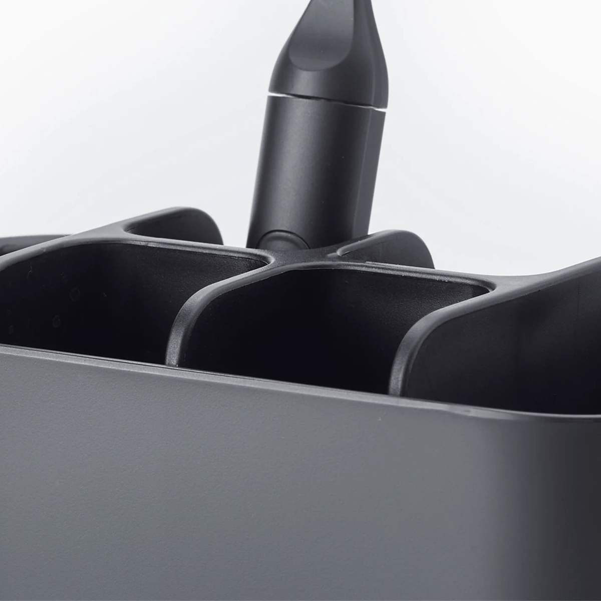 Joseph Joseph EasyStore Large Toothbrush Caddy Matt Black