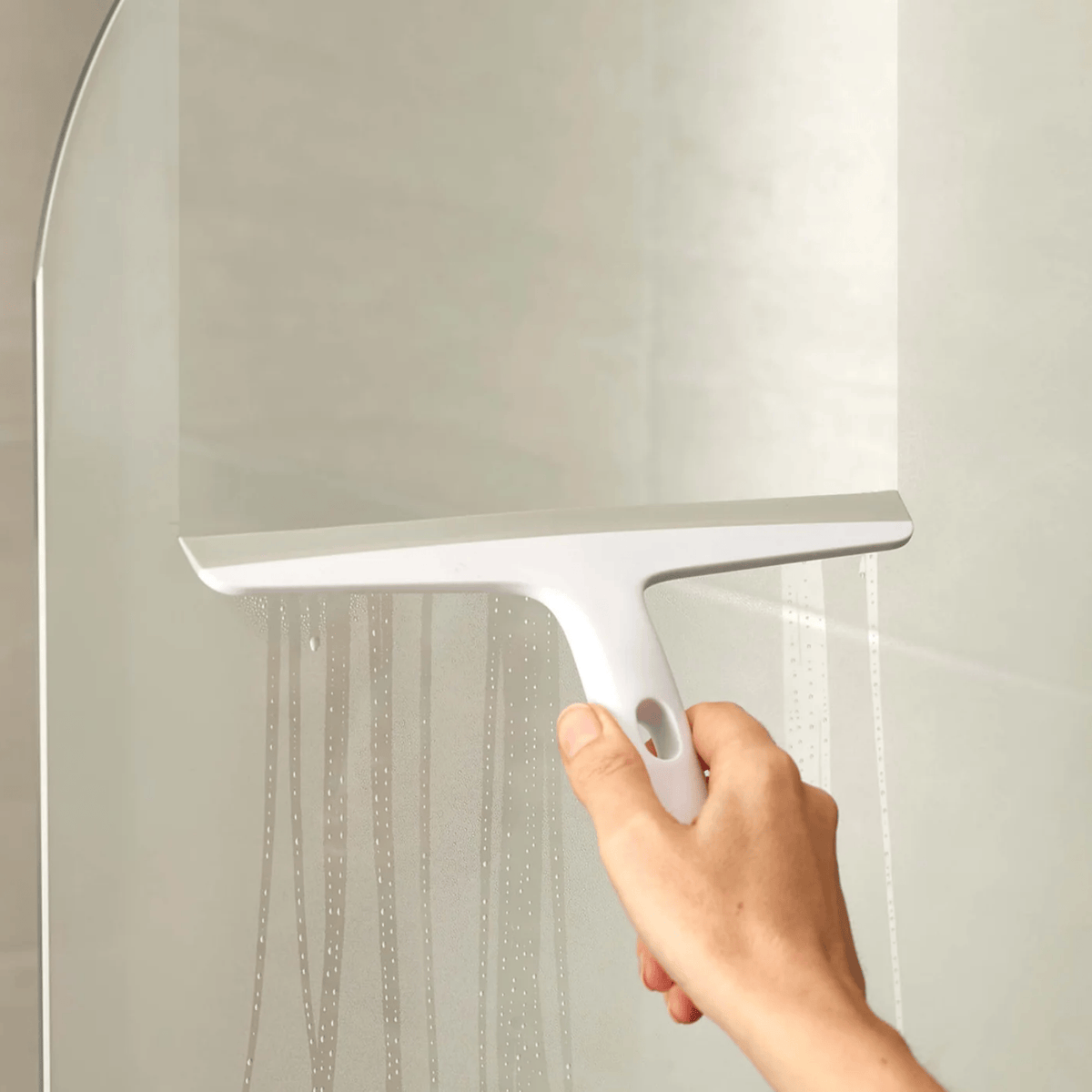 Joseph Joseph EasyStore Slimline Squeegee with Storage Hook Grey