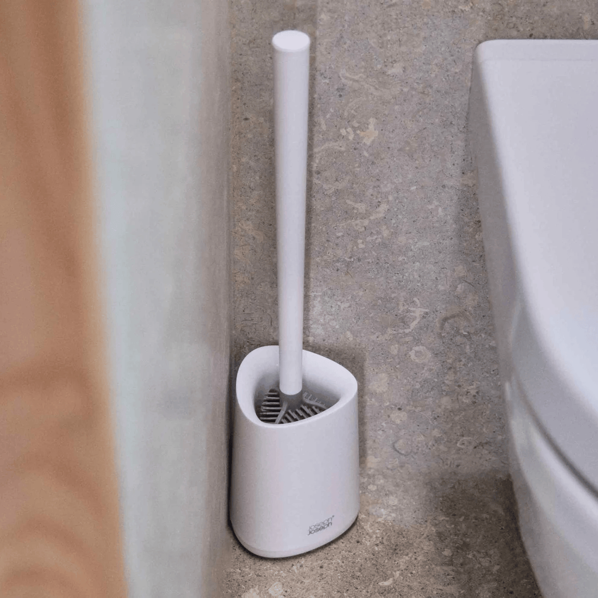 Joseph Joseph Flex 360 Lite Toilet Brush Matt White