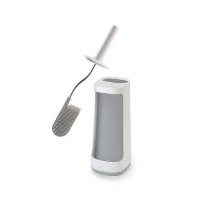Joseph Joseph Flex Plus Toilet Brush with Storage Caddy White