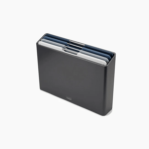 Joseph Joseph Folio Chopping Board Set 4-Piece Large Graphite Grey