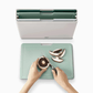 Joseph Joseph Folio Chopping Board Set 4-Piece Large Sage Green