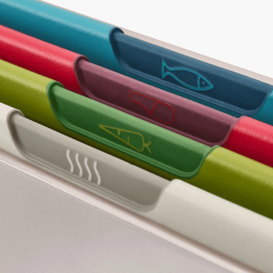 Joseph Joseph Folio Icon Chopping Board Set 4-Piece Regular