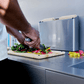 Joseph Joseph Folio Steel Bamboo Chopping Board Set 4-Piece